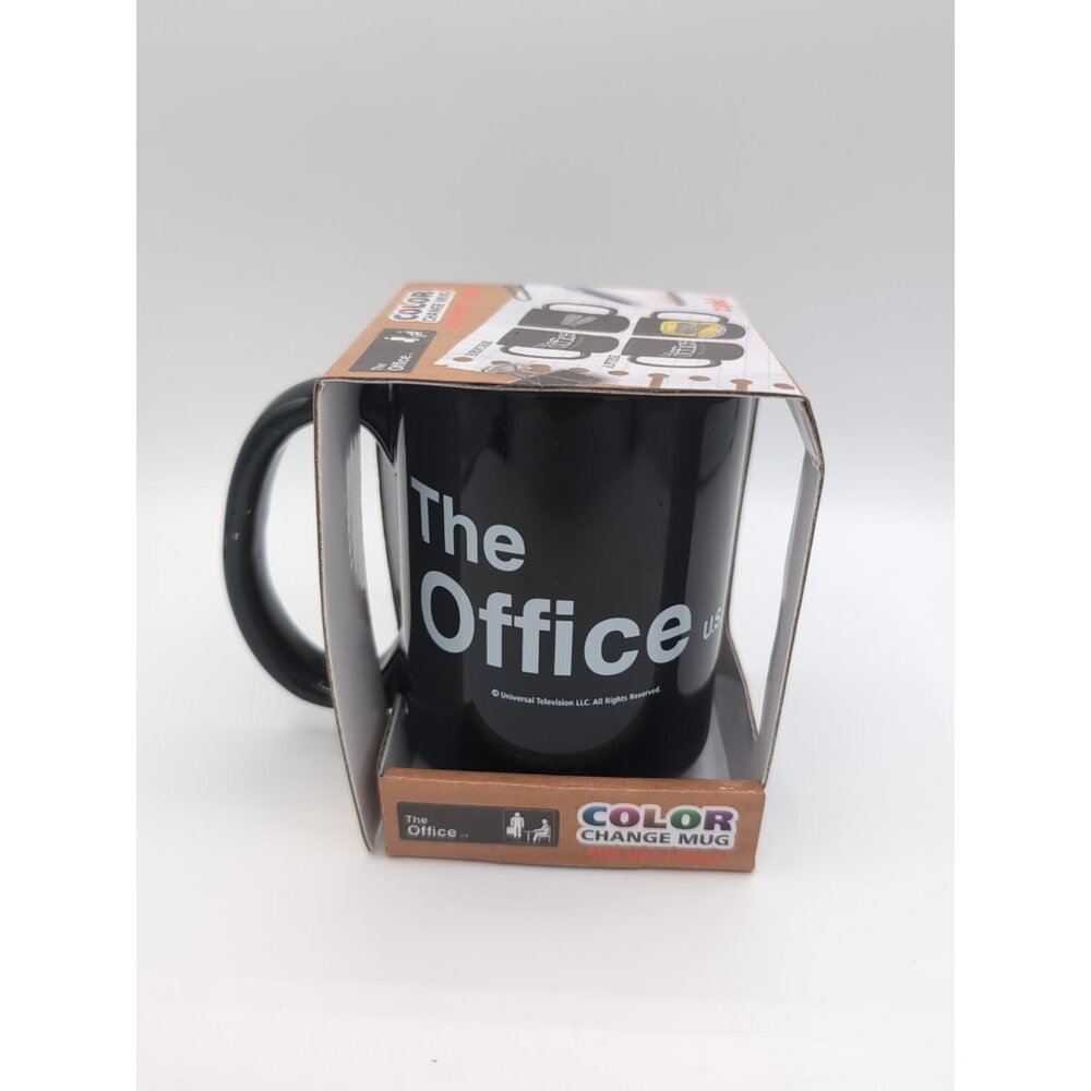 Mug The Office TV Series Zak! Color Change Mug 15oz Stapler in Jell-O prank New